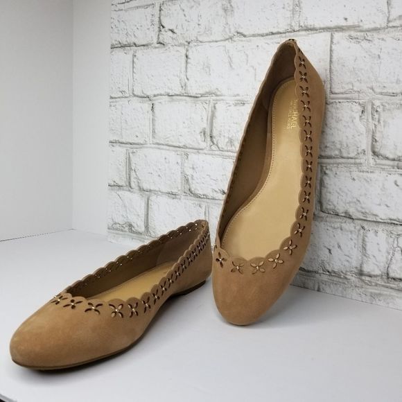 🆕️Michael Kors Thalia Ballet Suede Flats - Picture 1 of 13